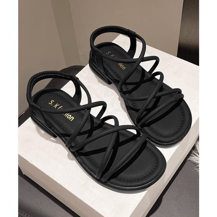 ストラップサンダル 美脚 軽量 夏靴 | Miniministore | 詳細画像6 