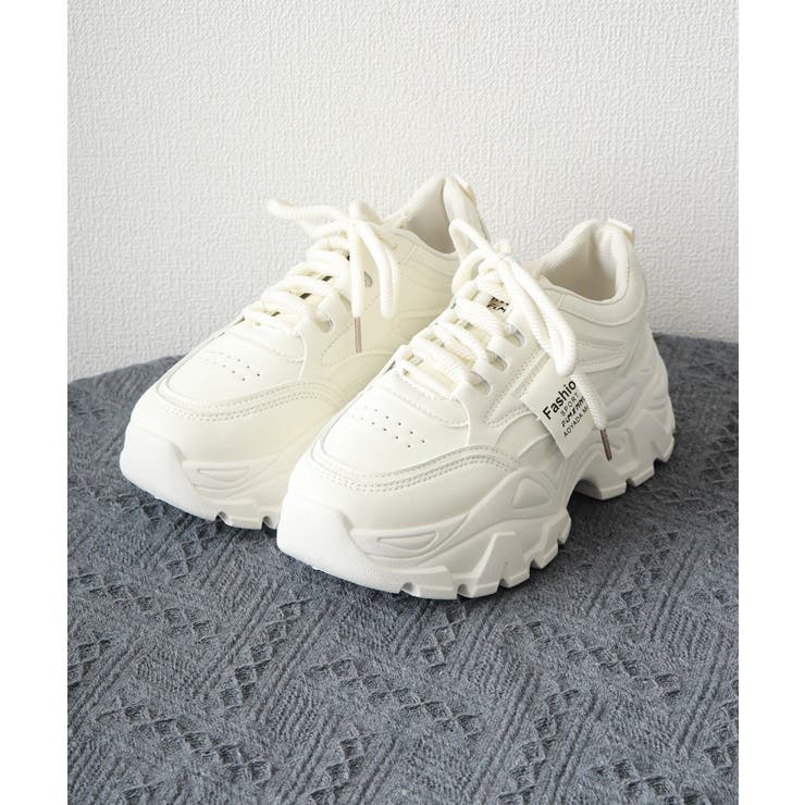 厚底スニーカー ダッドスニーカー 美脚 | Miniministore | 詳細画像19 