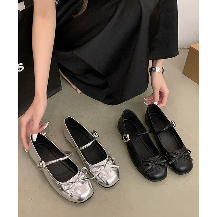 ストラップパンプス リボン レディース | Miniministore | 詳細画像14 