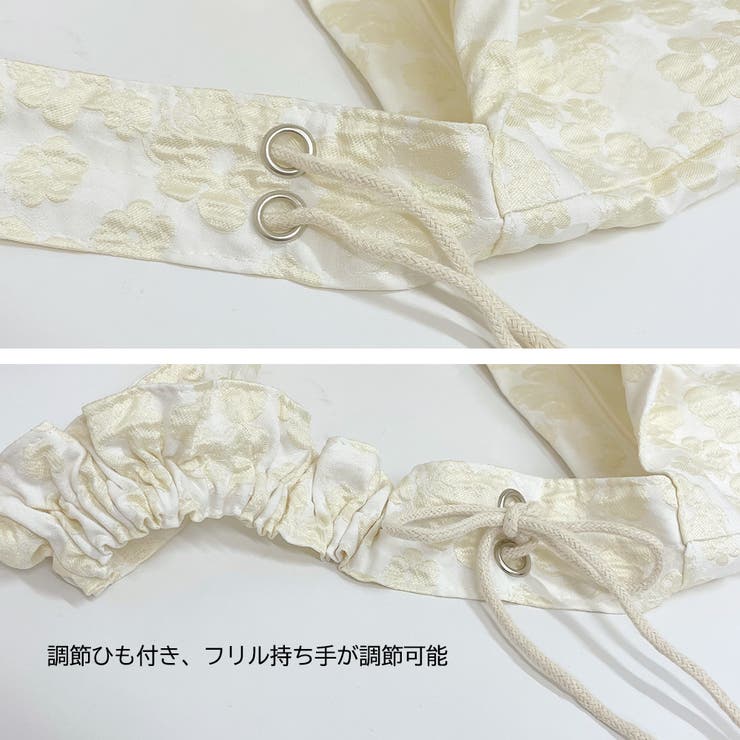 花柄トートバッグ ショルダーバッグ 軽量 | Miniministore | 詳細画像4 
