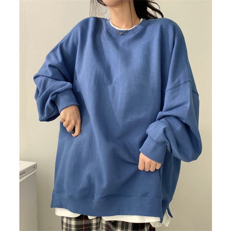 レイヤード風 スウェット トレーナー | Miniministore | 詳細画像7 