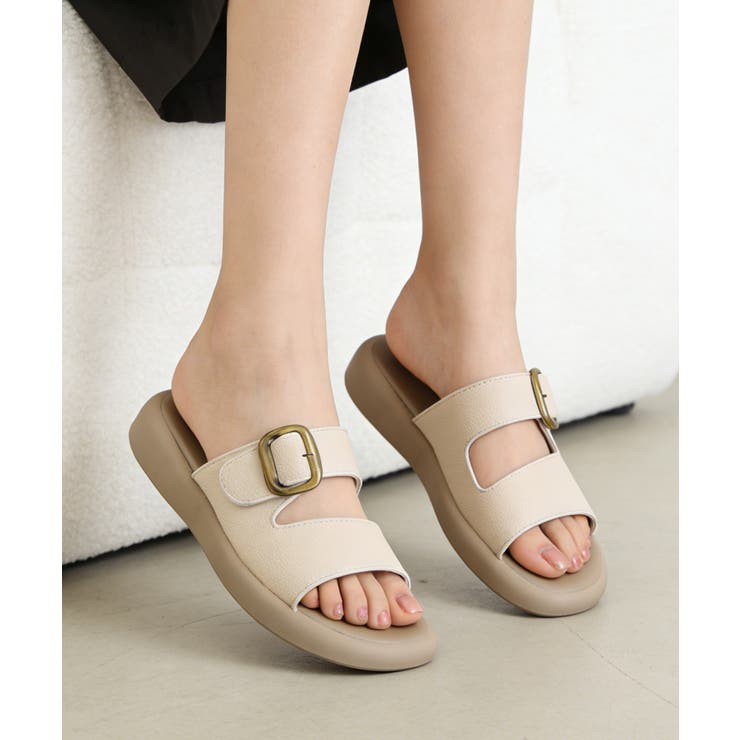 ミュールサンダル 厚底サンダル 美脚夏靴 | Miniministore | 詳細画像3 