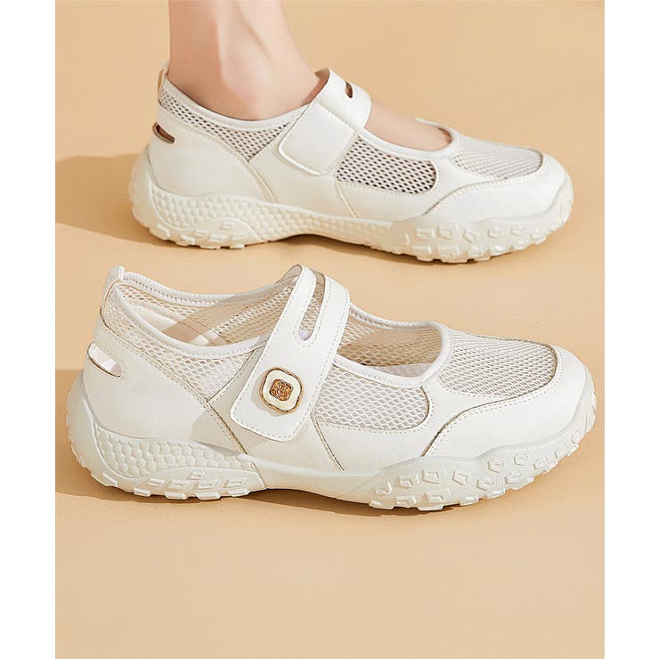 厚底メッシュスニーカー 通気性 軽量 | Miniministore | 詳細画像3 