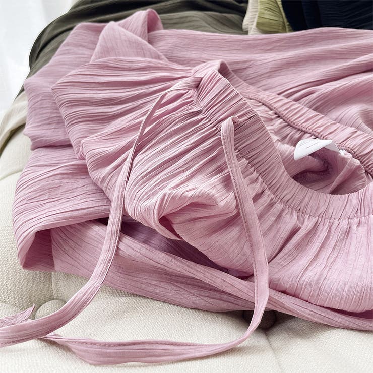 リラックス ロングパンツ 綿麻パンツ薄手 | Miniministore | 詳細画像3 