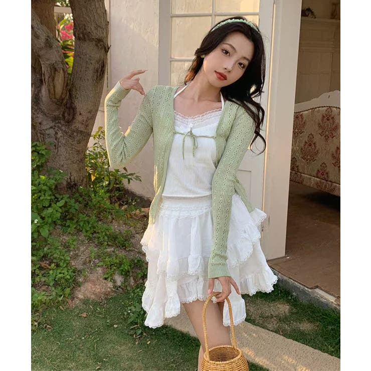 カーディガン 透かし編み レディース | Miniministore | 詳細画像12 