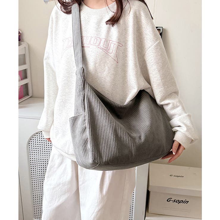 ショルダーバッグ A4 コーデュロイ | Miniministore | 詳細画像9 