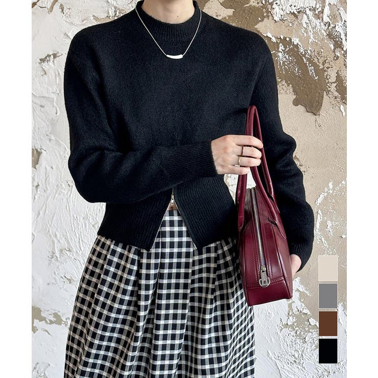 ニットトップス セーター 春秋冬 韓国風 | Miniministore | 詳細画像1 