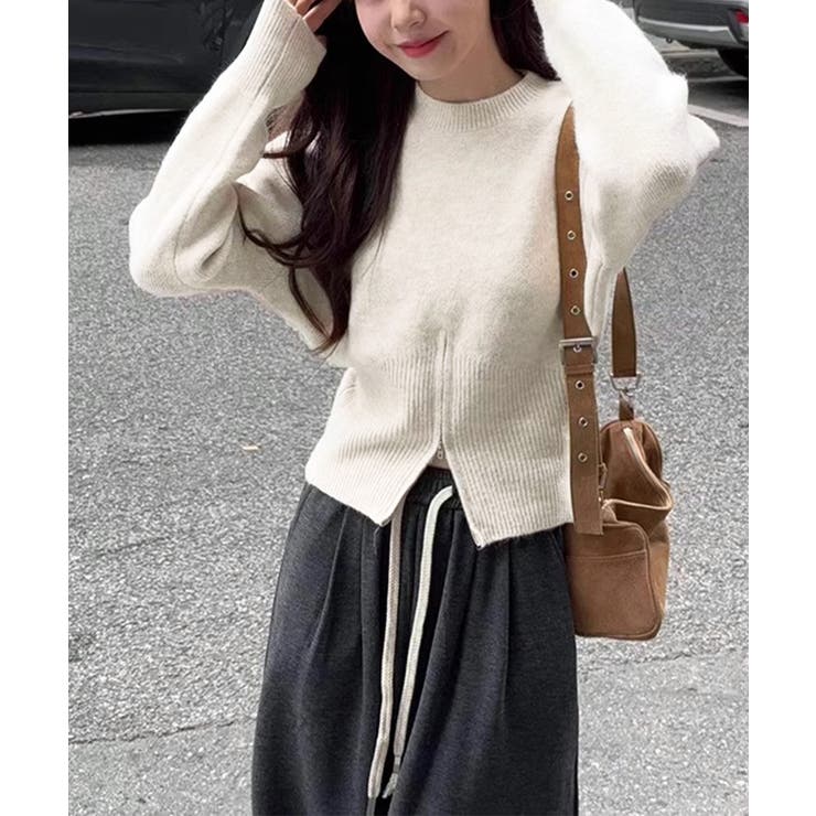 ニットトップス セーター 春秋冬 韓国風 | Miniministore | 詳細画像17 