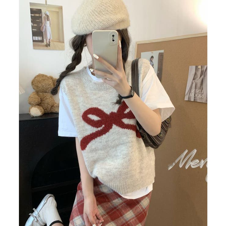 ニットベスト レディース ニットジレ | Miniministore | 詳細画像10 