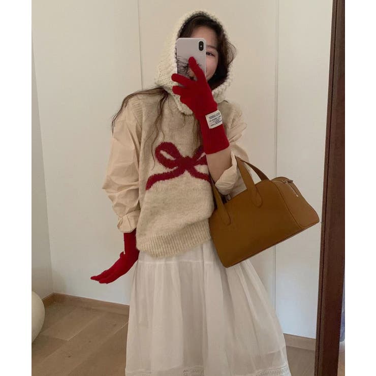 ニットベスト レディース ニットジレ | Miniministore | 詳細画像12 