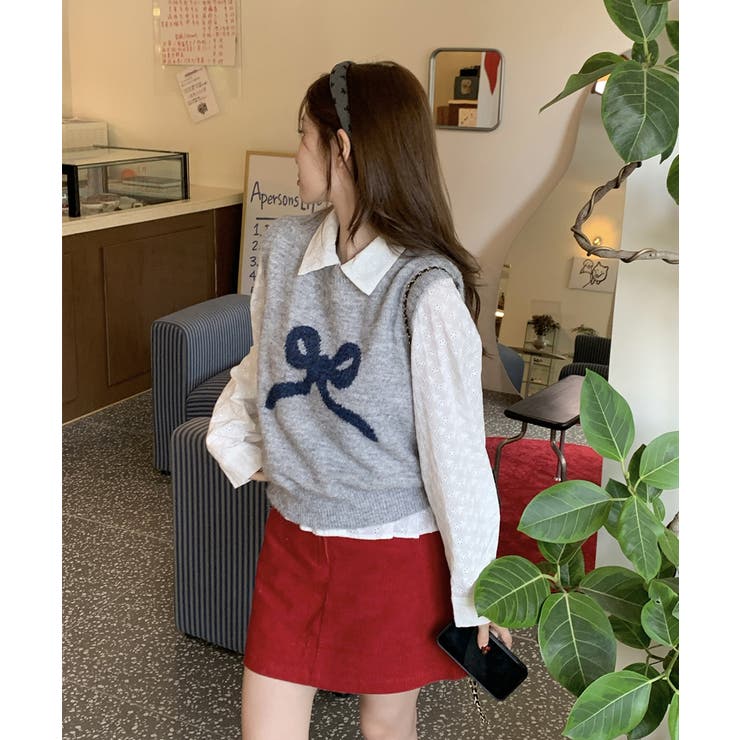 ニットベスト レディース ニットジレ | Miniministore | 詳細画像22 