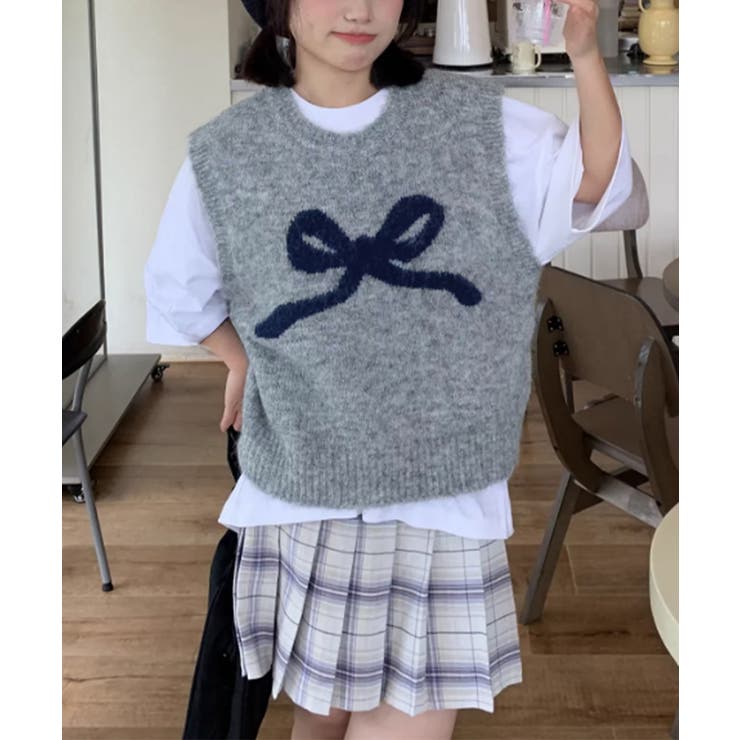 ニットベスト レディース ニットジレ | Miniministore | 詳細画像23 