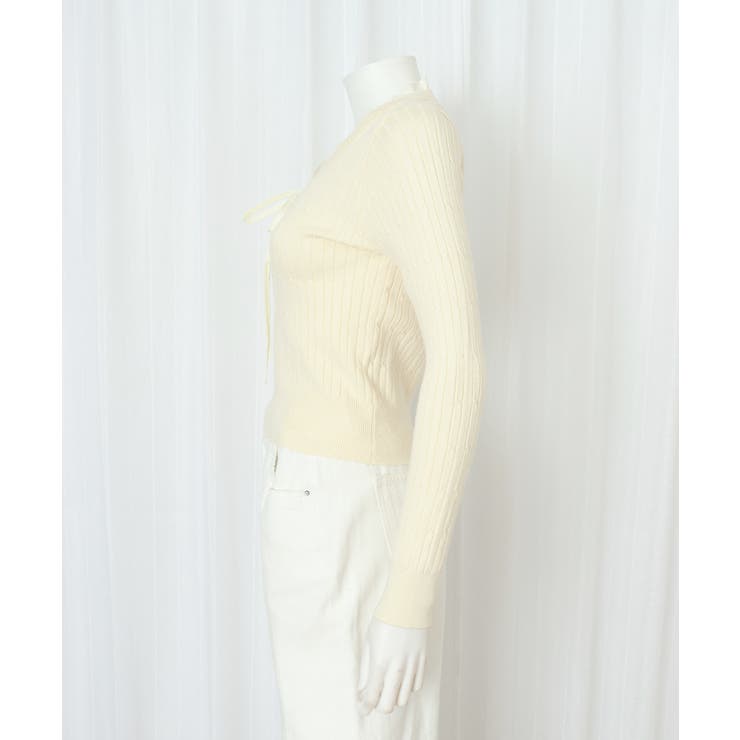 ニットトップスレディース リボン フリル | Miniministore | 詳細画像14 