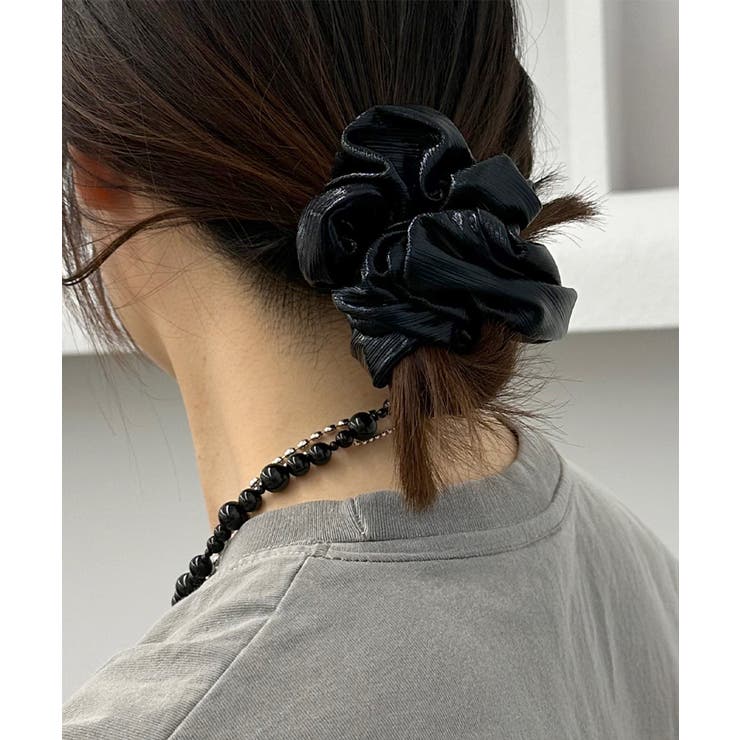 シュシュ ヘアゴム 光沢感 韓国風髪飾り | Miniministore | 詳細画像7 