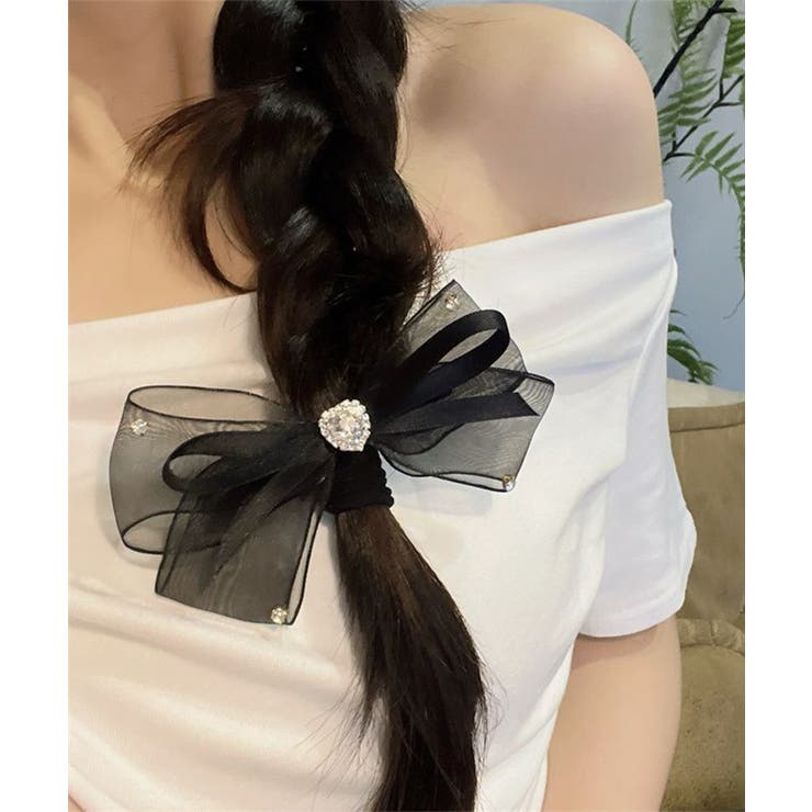 リボンシュシュ ヘアゴム レディース | Miniministore | 詳細画像5 