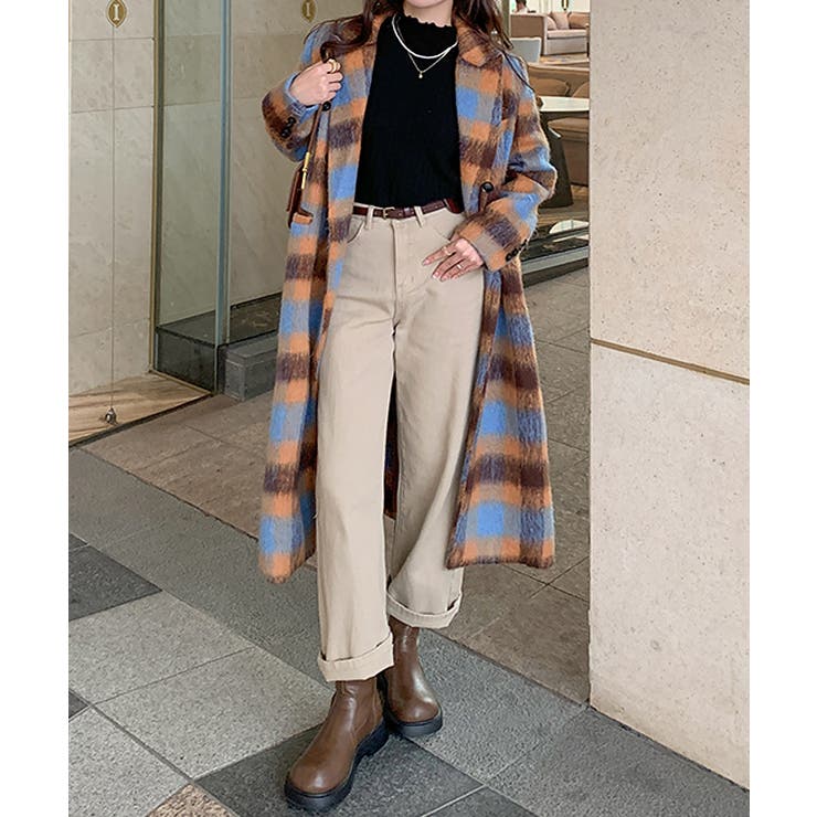 ニットソー 長袖 プチハイネック 韓国風 | Miniministore | 詳細画像7 