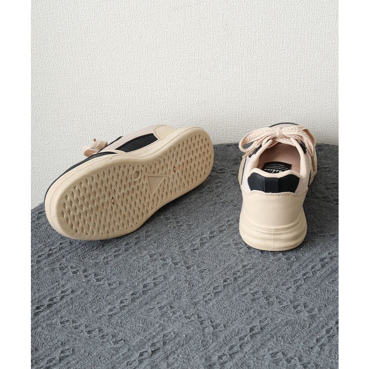 配色スニーカー レディース 厚底メッシュ | Miniministore | 詳細画像20 