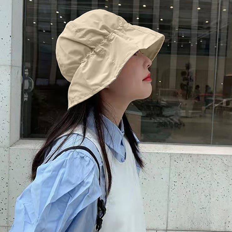 レディース ストリート 夏 シンプル 帽子 ハット 黒 無地 韓国 通販