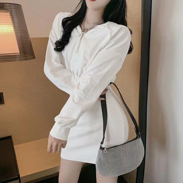 ワンピース フード付き 長袖 レディース | Miniministore | 詳細画像8 