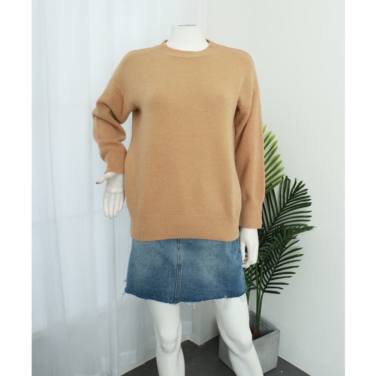 ニットセーター カラーニット 長袖 秋冬 | Miniministore | 詳細画像8 