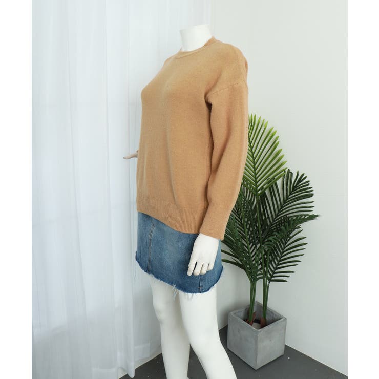 ニットセーター カラーニット 長袖 秋冬 | Miniministore | 詳細画像9 