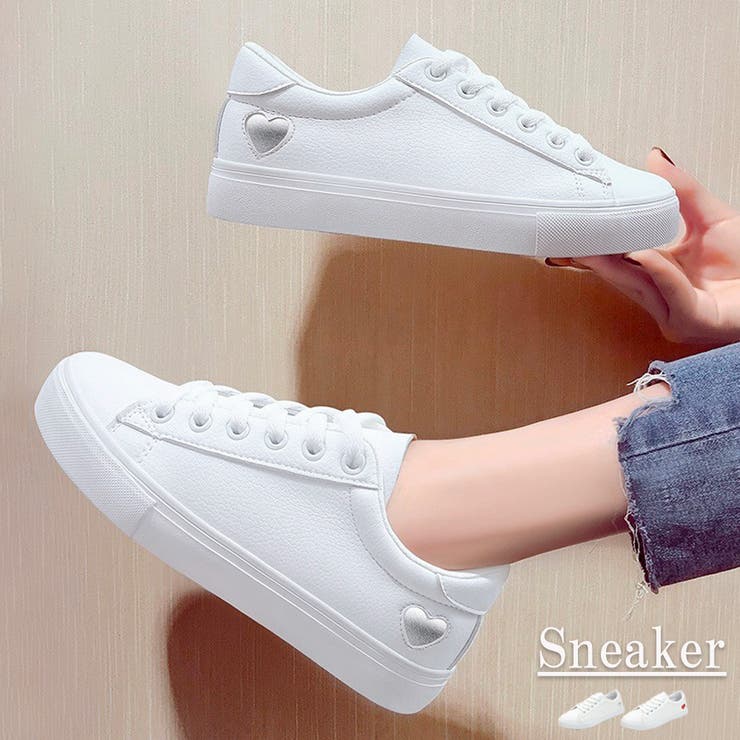 スニーカー レディースシューズ レースアップ | Miniministore | 詳細画像1 