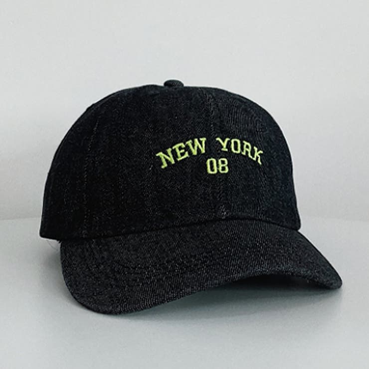 キャップ 英字ロゴ刺しゅう デニム帽子 | Miniministore | 詳細画像10 