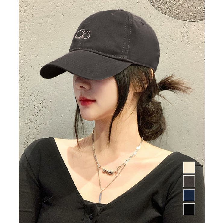 ベースボールキャップ 刺しゅうレディース | Miniministore | 詳細画像1 