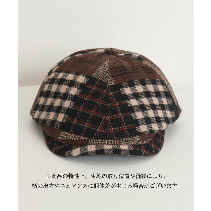 ベレー帽 レディース チェック柄 春秋冬 | Miniministore | 詳細画像14 