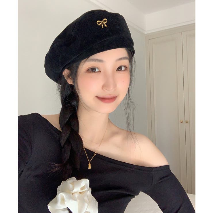 ベレー帽 レディース帽子 合金飾りレトロ | Miniministore | 詳細画像2 