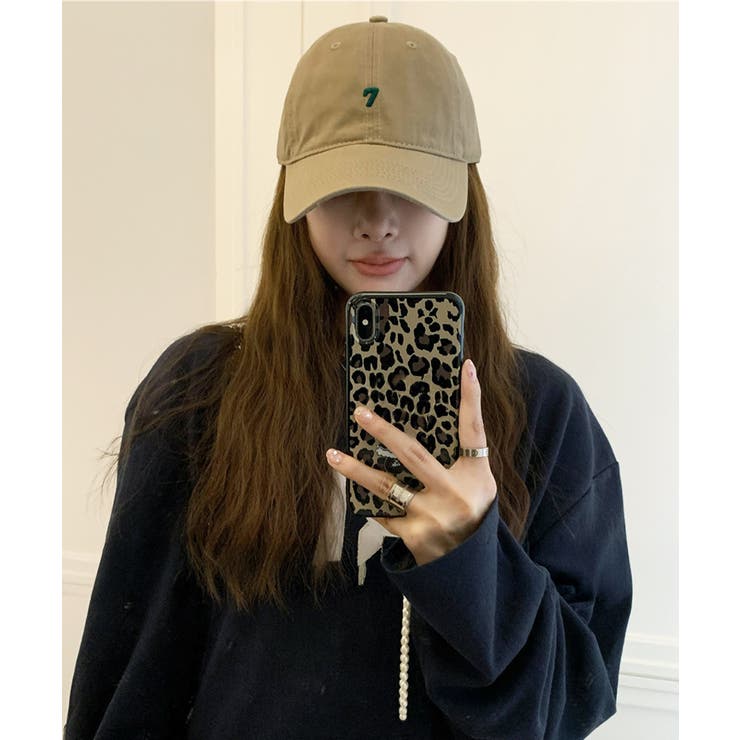 キャップ 小顔 刺しゅうロゴ 韓国風 | Miniministore | 詳細画像14