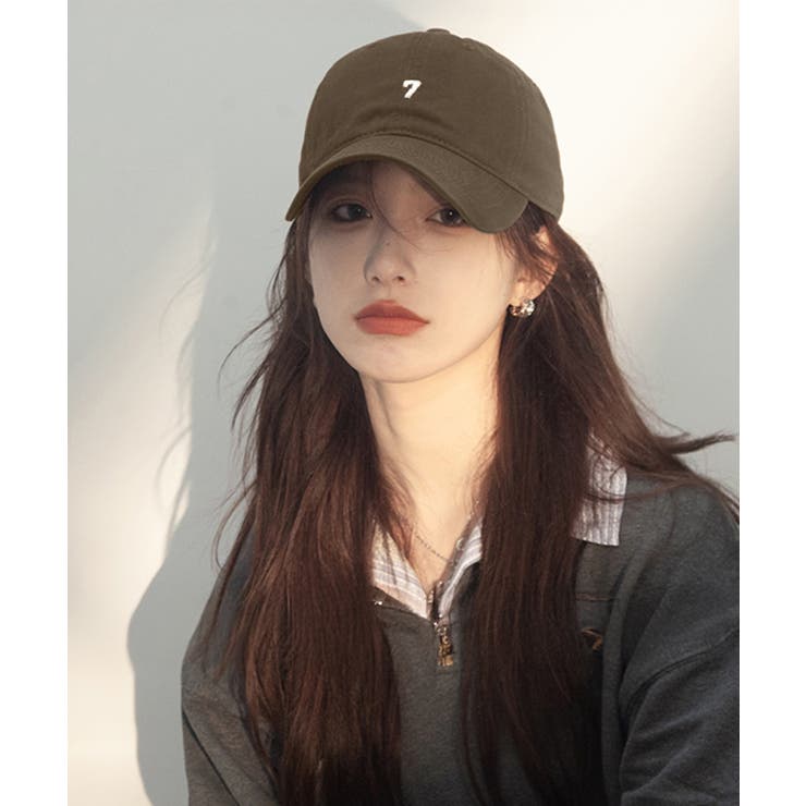 キャップ 小顔 刺しゅうロゴ 韓国風 | Miniministore | 詳細画像15
