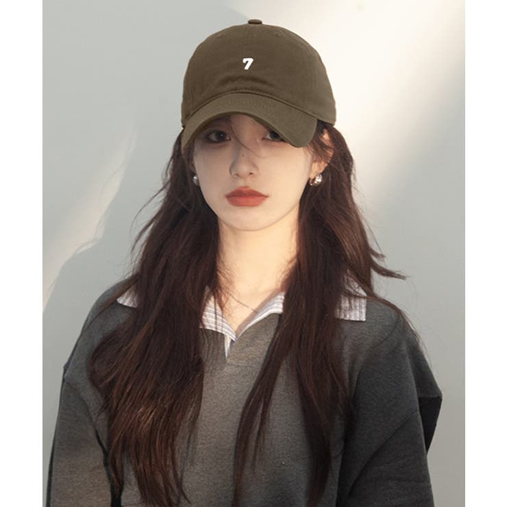 キャップ 小顔 刺しゅうロゴ 韓国風 | Miniministore | 詳細画像16