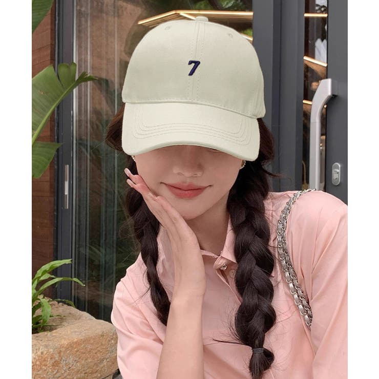 キャップ 小顔 刺しゅうロゴ 韓国風 | Miniministore | 詳細画像8