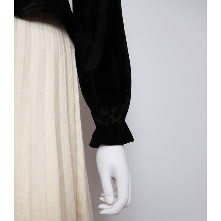 ベルベット ブラウス レディース長袖 黒 品番 Ii Miniministore ミニミニストア のレディース ファッション通販 Shoplist ショップリスト