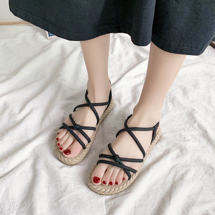 サンダル レディース 夏 ぺたんこ サンダル | Miniministore | 詳細画像11 