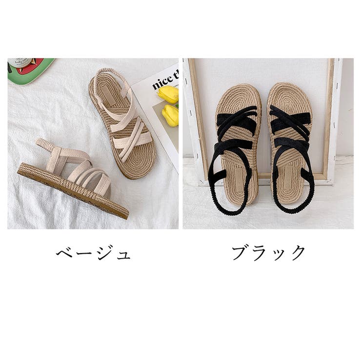 ビーチサンダル ストラップサンダル 夏 | Miniministore | 詳細画像2 