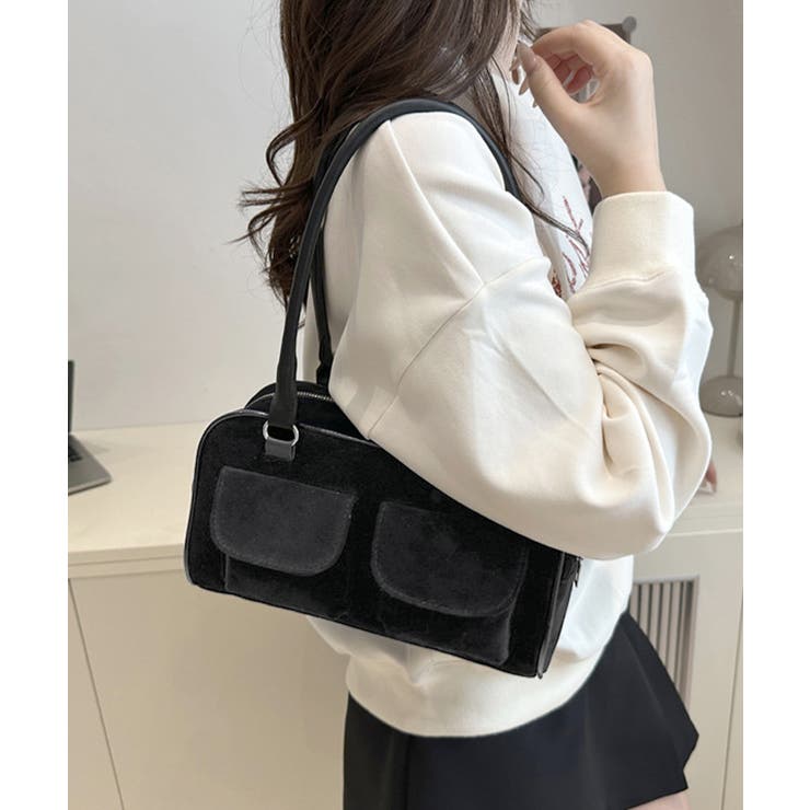 ショルダーバッグ ハンドバッグスエード調 | Miniministore | 詳細画像3 