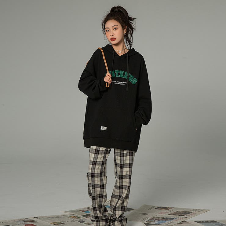 最新入荷 パーカー 韓国[品番：II000009980 レディース ワッフル素材 Lサイズ