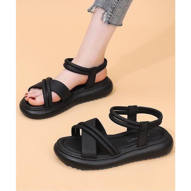 フラットサンダル レディース 夏 軽量 | Miniministore | 詳細画像8 