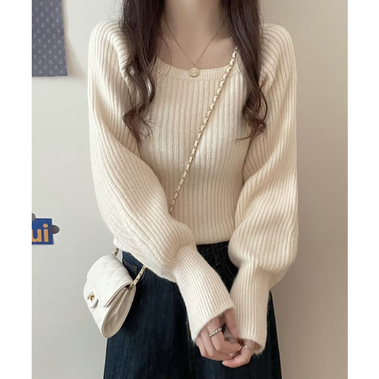 ニットセーター 長袖トップス 韓国風 | Miniministore | 詳細画像3 