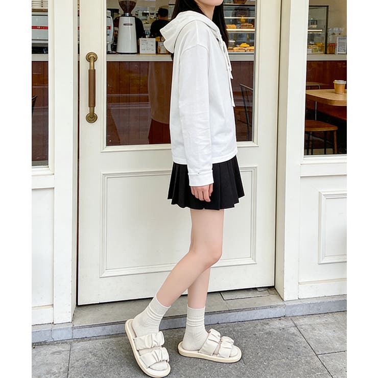 スリッパサンダル レディース ギャザー | Miniministore | 詳細画像20 