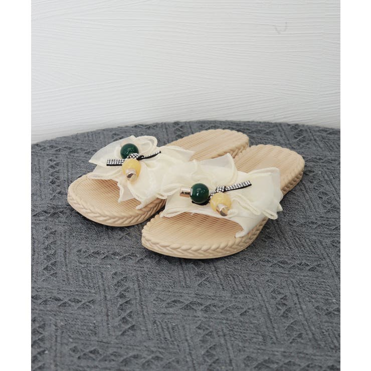 リボンサンダル レディース スリッパ | Miniministore | 詳細画像16 