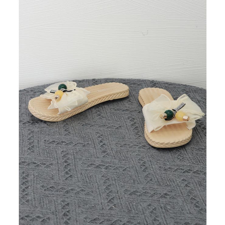 リボンサンダル レディース スリッパ | Miniministore | 詳細画像17 