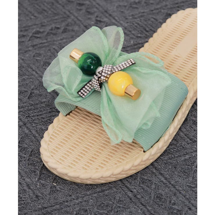 リボンサンダル レディース スリッパ | Miniministore | 詳細画像21 