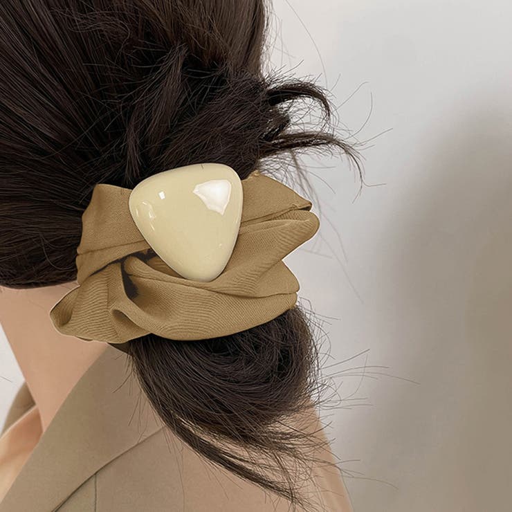 シュシュ サテン ヘアゴム 韓国 | Miniministore | 詳細画像6 