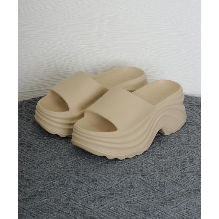 厚底サンダル 約7cm ビーチサンダル夏 | Miniministore | 詳細画像17 