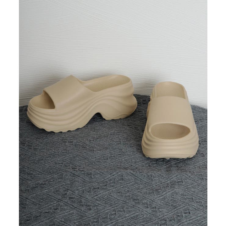 厚底サンダル 約7cm ビーチサンダル夏 | Miniministore | 詳細画像18 
