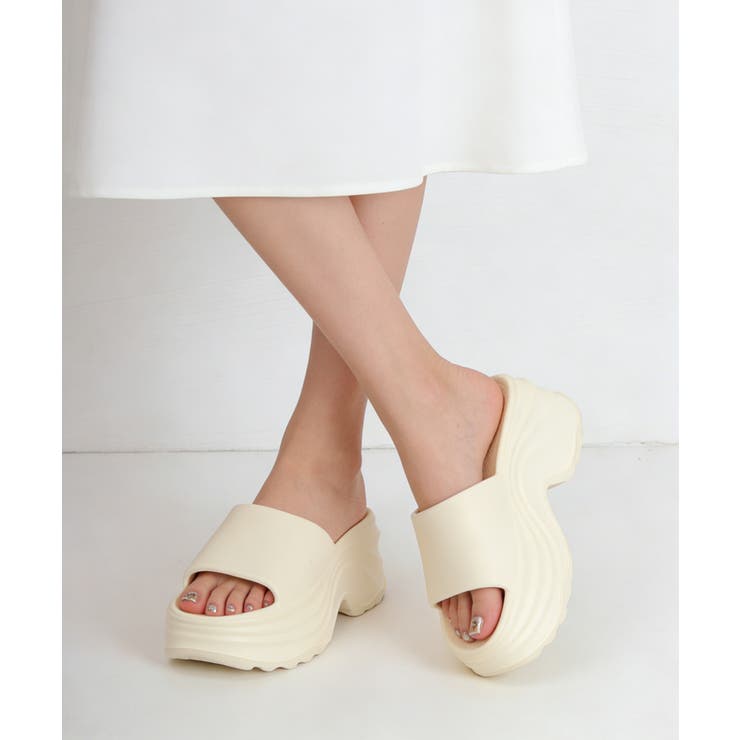 厚底サンダル 約7cm ビーチサンダル夏 | Miniministore | 詳細画像9 
