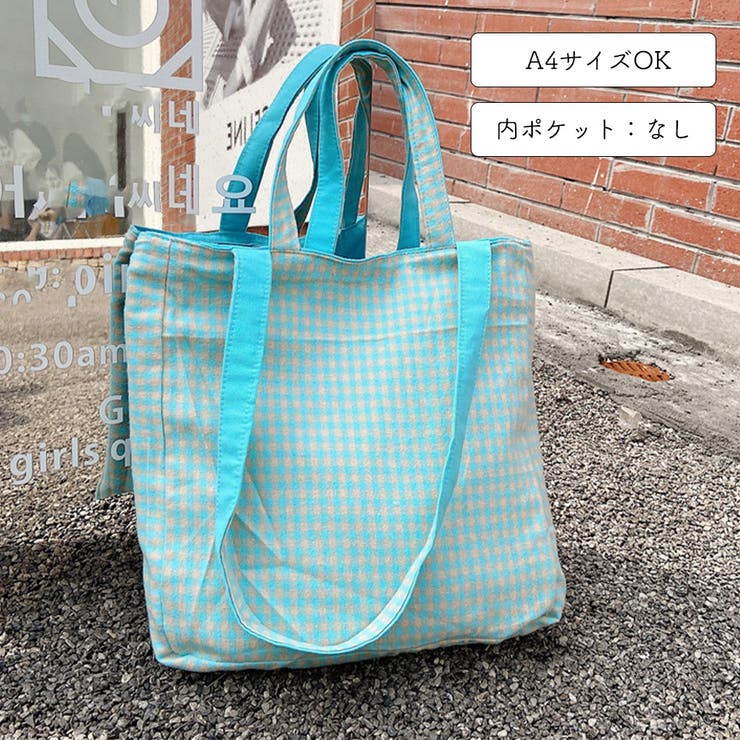 トートバッグ リバーシブル 2way韓国[品番:II000010558 トートバッグ リバーシブル 2way韓国[品番:II000010558